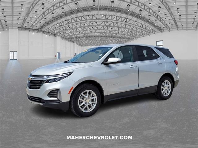 Used 2022 Chevrolet Equinox LT with VIN 2GNAXKEV8N6102846 for sale in Saint Petersburg, FL