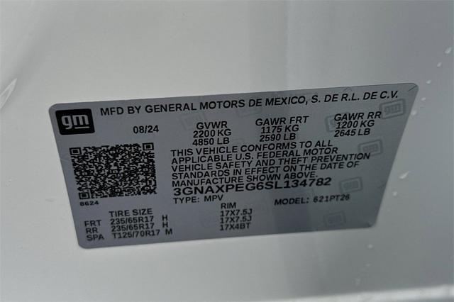 2025 Chevrolet Equinox Vehicle Photo in SALINAS, CA 93907-2500