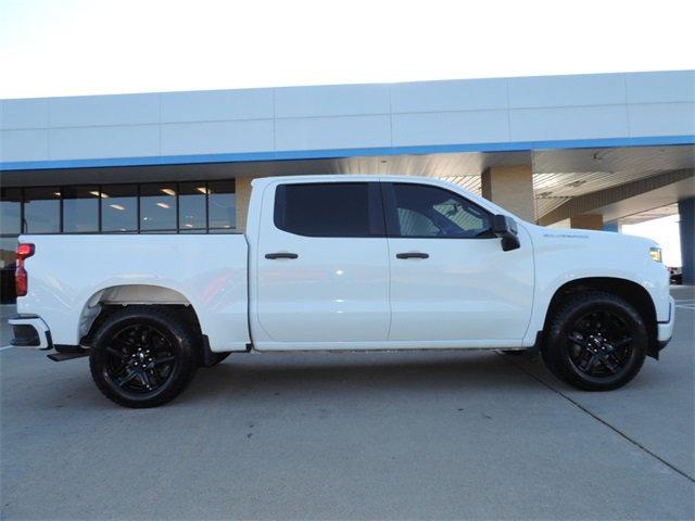 Used 2020 Chevrolet Silverado 1500 Custom with VIN 3GCPWBEH5LG131657 for sale in Bryan, TX