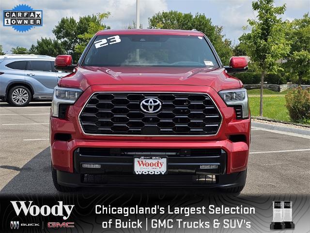 Used 2023 Toyota Sequoia SR5 with VIN 7SVAAABA0PX005185 for sale in Naperville, IL