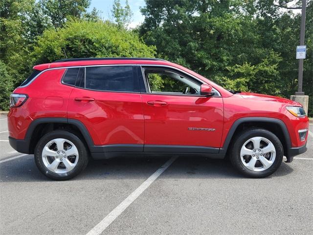 Used 2021 Jeep Compass Latitude with VIN 3C4NJDBB7MT545503 for sale in Little Rock, AR