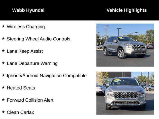 2021 Hyundai SANTA FE Vehicle Photo in Highland, IN 46322-2506