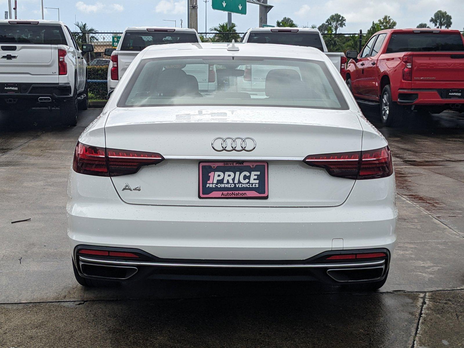 2020 Audi A4 Sedan Vehicle Photo in Hollywood, FL 33021