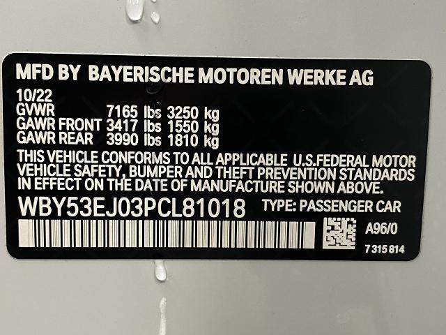 2023 BMW i7 Vehicle Photo in Appleton, WI 54913