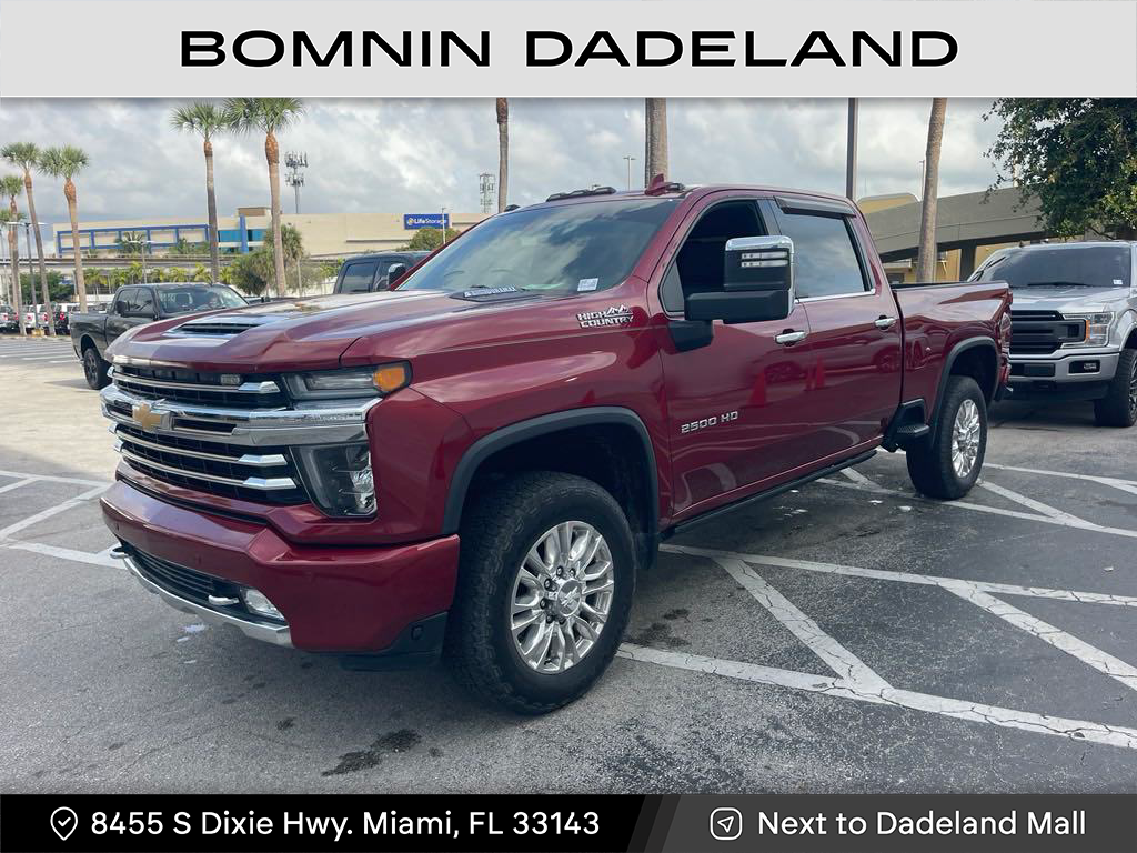 Used 2020 Chevrolet Silverado 2500HD High Country with VIN 1GC4YREY8LF101981 for sale in Miami, FL