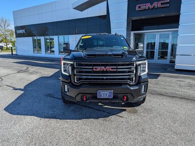 Used 2021 GMC Sierra 2500HD AT4 with VIN 1GT49PEY6MF165486 for sale in Saint Albans, VT