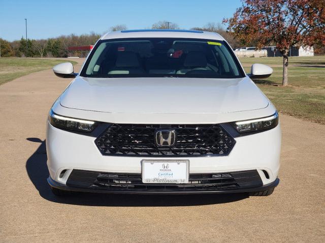 2023 Honda Accord Sedan Vehicle Photo in Denison, TX 75020