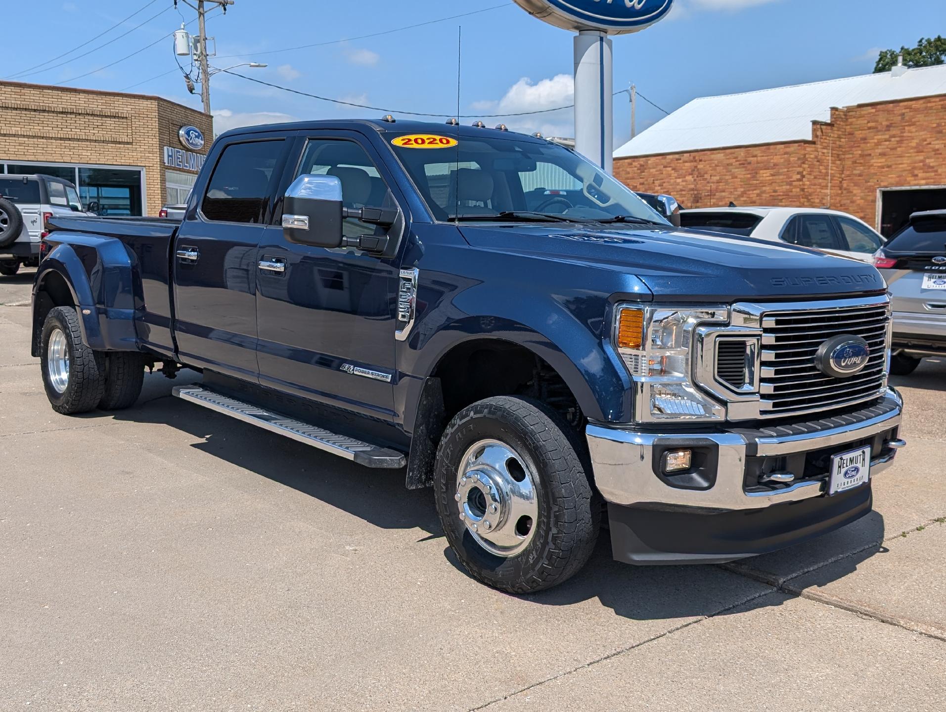 Used 2020 Ford F-350 Super Duty Lariat with VIN 1FT8W3DT4LEC47925 for sale in Sigourney, IA