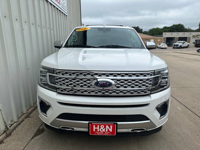 Used 2021 Ford Expedition Platinum with VIN 1FMJK1MT7MEA13535 for sale in Spencer, IA