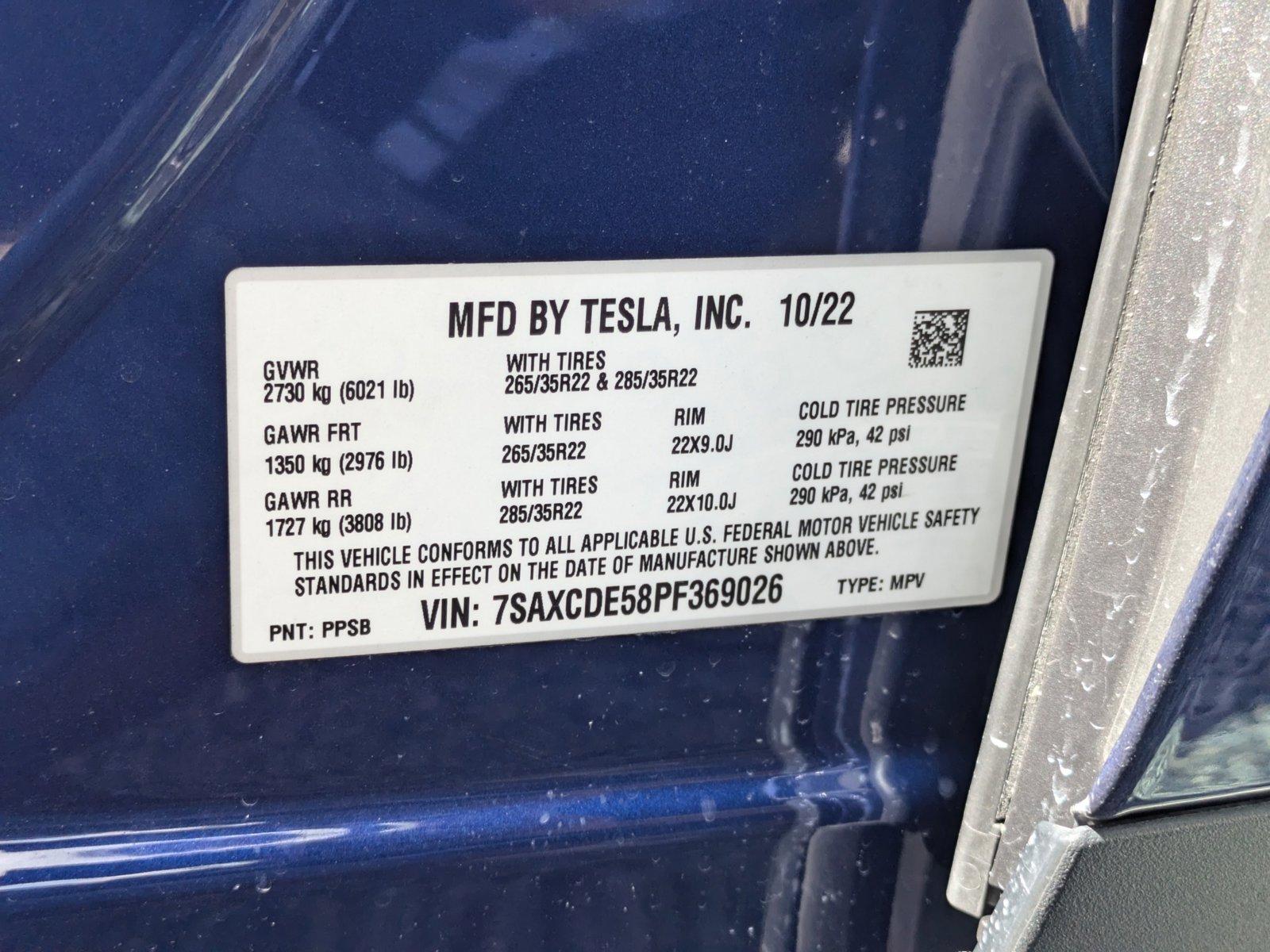 2023 Tesla Model X Vehicle Photo in Sarasota, FL 34231