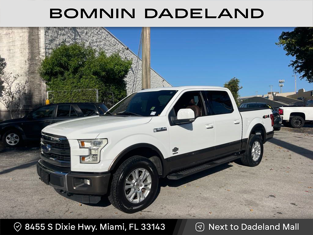 Used 2016 Ford F-150 King Ranch with VIN 1FTEW1EGXGFC68108 for sale in Miami, FL