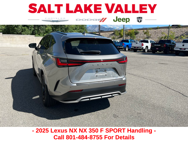 2025 Lexus NX 350 Vehicle Photo in Salt Lake City, UT 84115-2787