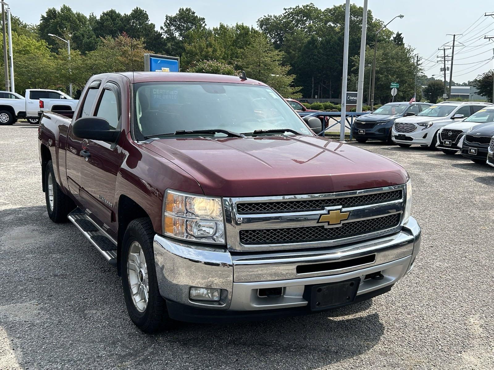 Used 2013 Chevrolet Silverado 1500 LT with VIN 1GCRKSE72DZ409444 for sale in Virginia Beach, VA