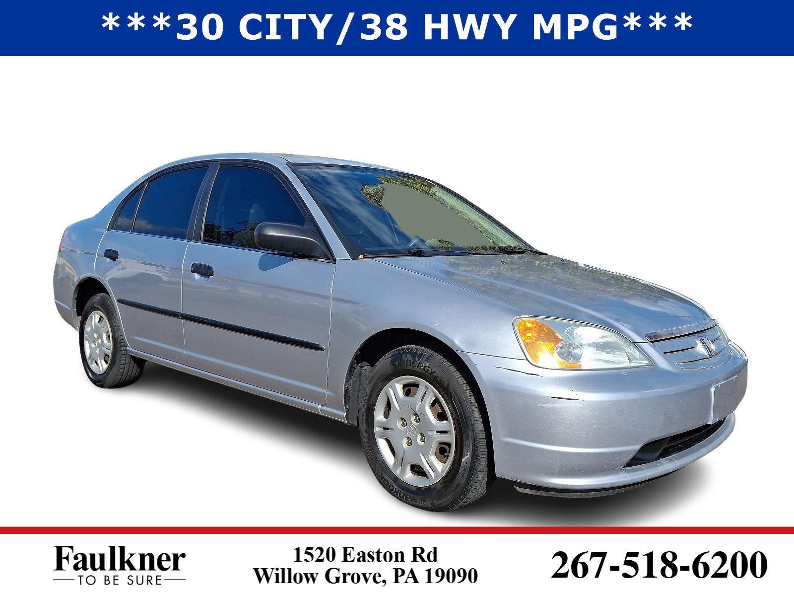 2002 Honda Civic Vehicle Photo in Willow Grove, PA 19090