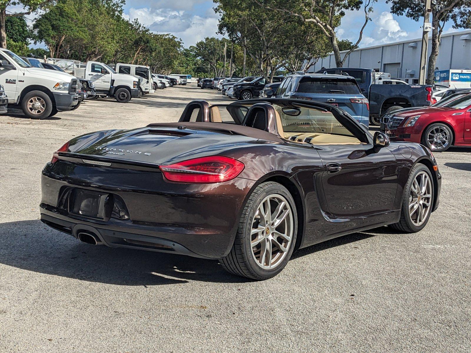 2016 Porsche Boxster Vehicle Photo in GREENACRES, FL 33463-3207