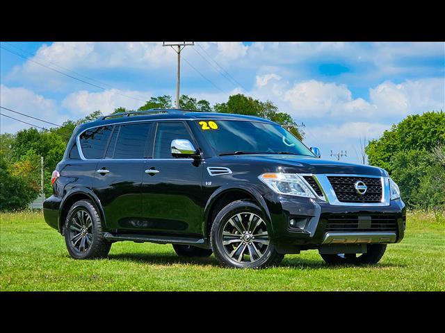 Used 2020 Nissan Armada Platinum with VIN JN8AY2NE7L9782833 for sale in Chardon, OH