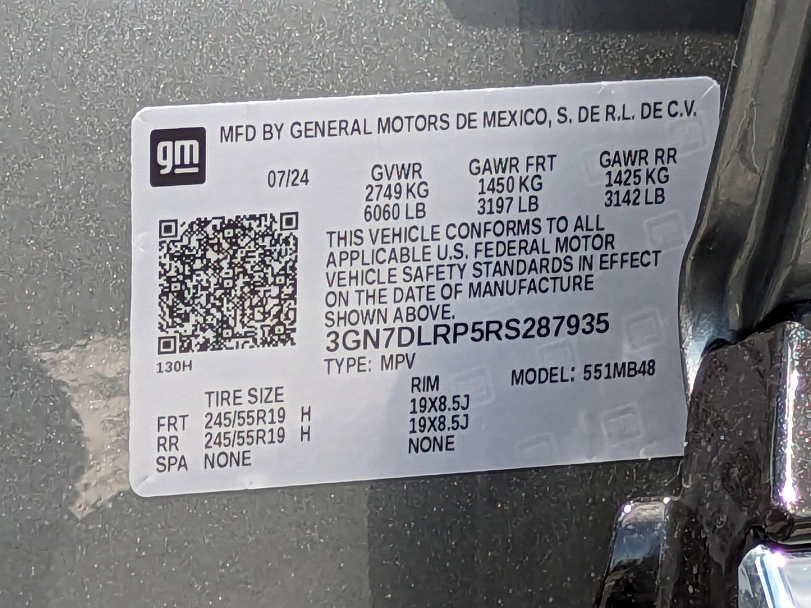 2024 Chevrolet Equinox EV Vehicle Photo in CLEARWATER, FL 33764-7163