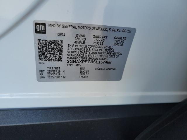 2025 Chevrolet Equinox Vehicle Photo in JOLIET, IL 60435-8135