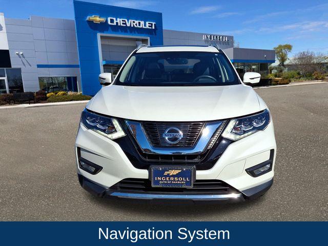 Used 2017 Nissan Rogue SL with VIN 5N1ET2MV0HC827727 for sale in Danbury, CT