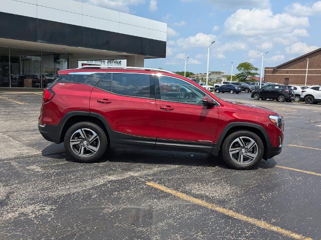 Used 2018 GMC Terrain SLT with VIN 3GKALVEV7JL317487 for sale in Villa Park, IL