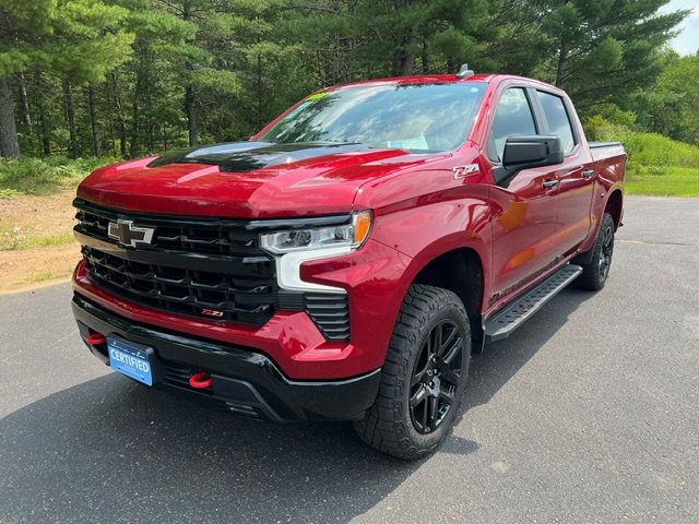 Certified 2023 Chevrolet Silverado 1500 LT Trail Boss with VIN 3GCUDFED4PG192095 for sale in Eagle River, WI