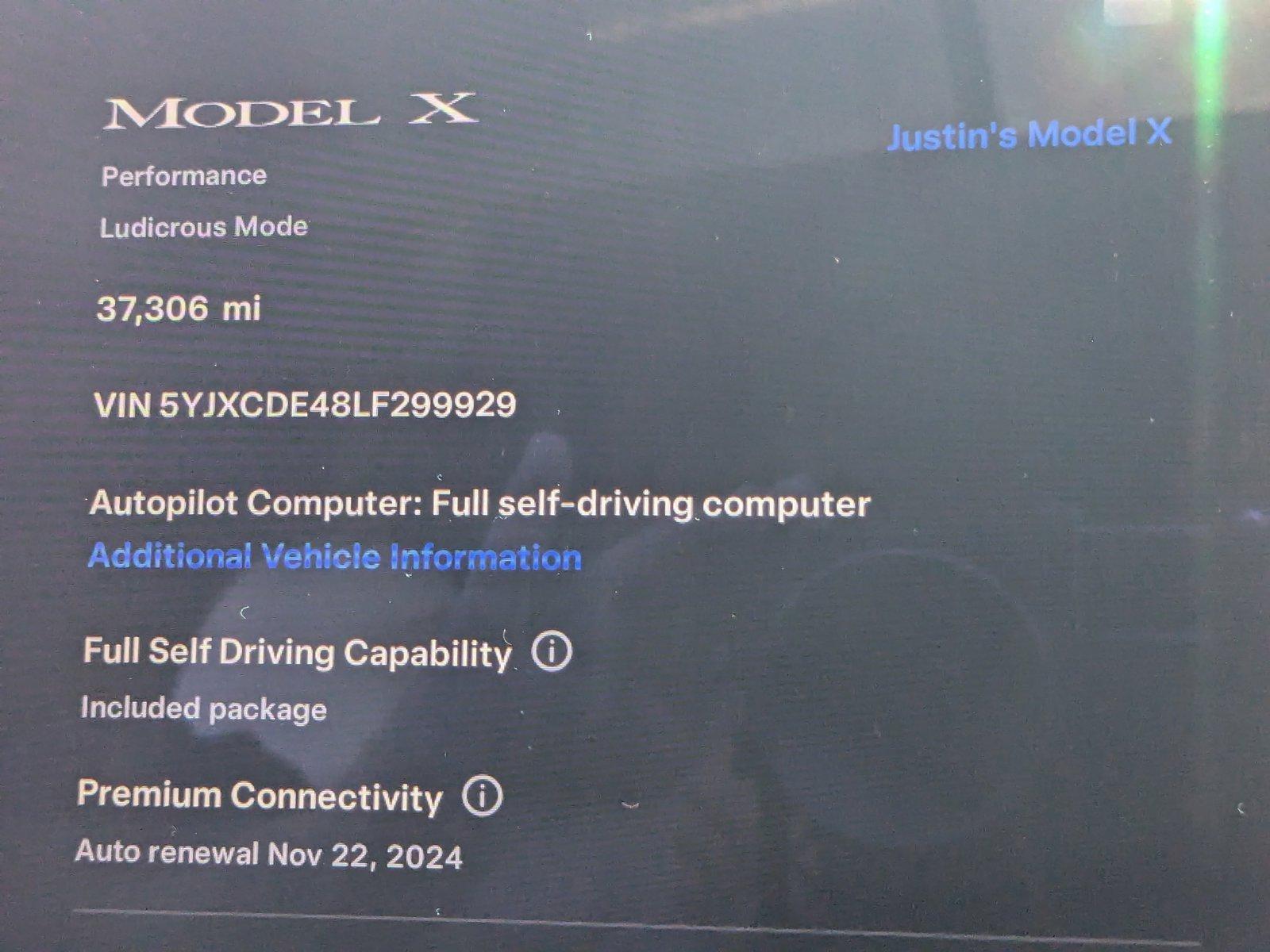 2020 Tesla Model X Vehicle Photo in St. Petersburg, FL 33713