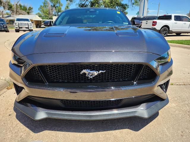 Used 2022 Ford Mustang GT Premium with VIN 1FA6P8CF3N5122310 for sale in Garden City, KS