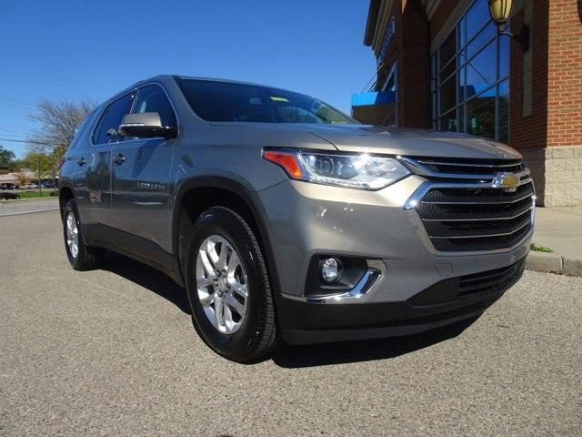 Used 2019 Chevrolet Traverse 1LT with VIN 1GNEVGKW3KJ124463 for sale in Montgomery, OH