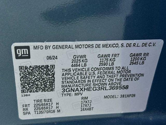 2024 Chevrolet Equinox Vehicle Photo in RIVERSIDE, CA 92504-4106