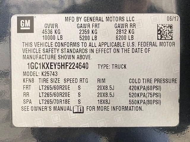 2017 Chevrolet Silverado 2500 HD Vehicle Photo in BROCKTON, MA 02301-7113