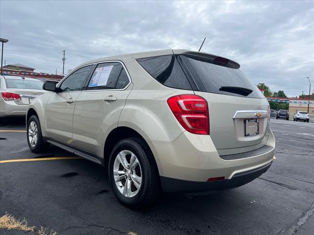 Used 2016 Chevrolet Equinox LS with VIN 2GNALBEK0G1110747 for sale in Salem, OH