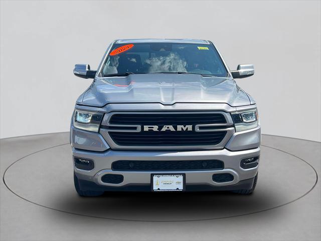 Used 2021 RAM Ram 1500 Pickup Laramie with VIN 1C6SRFJT5MN805759 for sale in Hicksville, NY