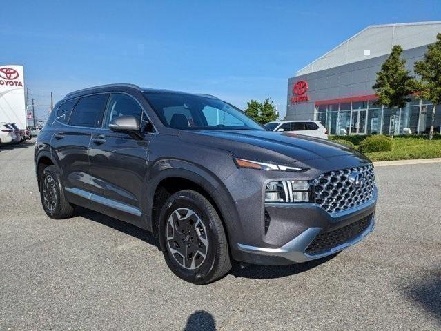 Used 2022 Hyundai Santa Fe Blue with VIN KM8S2DA11NU028726 for sale in Tifton, GA