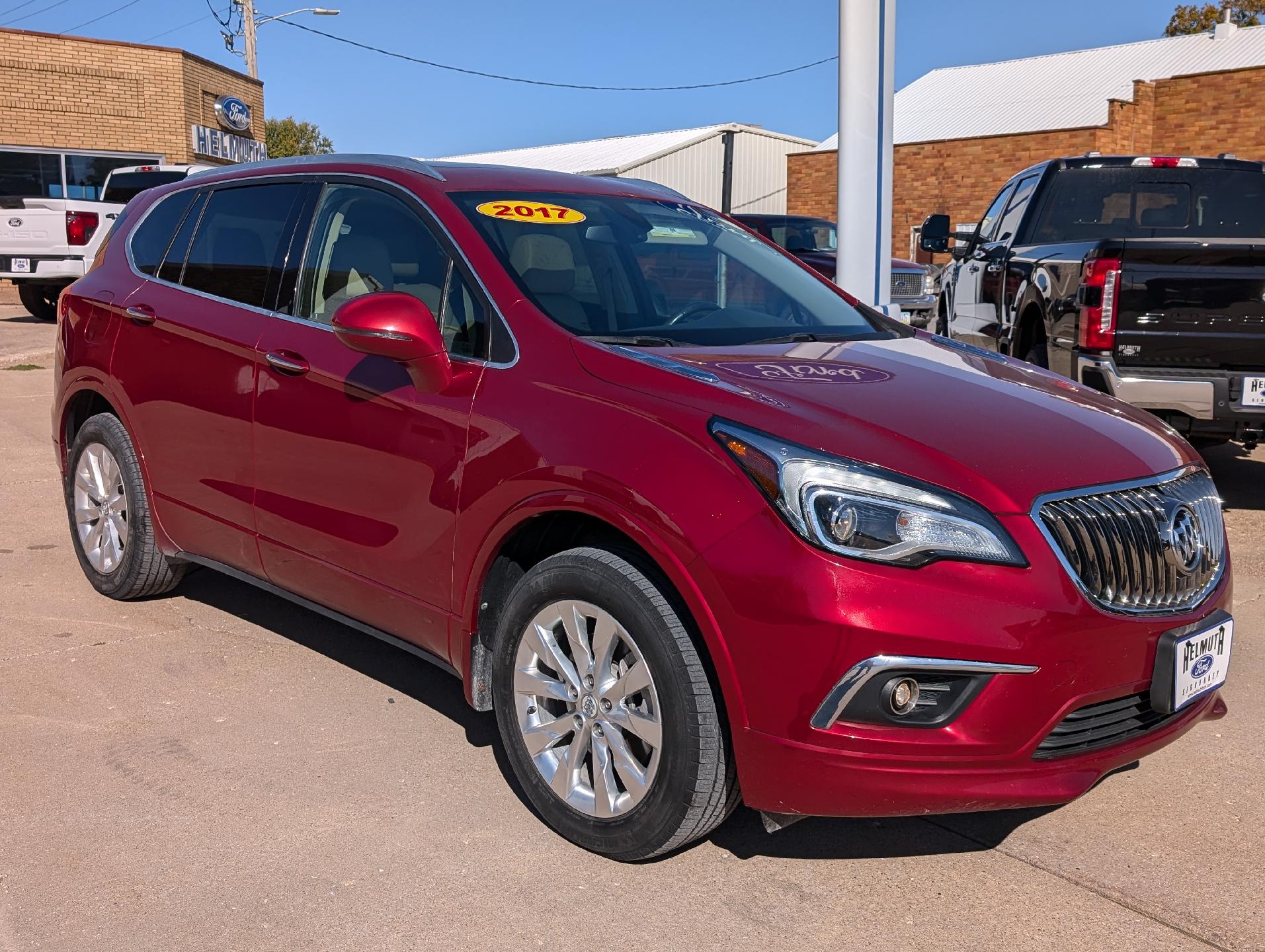 Used 2017 Buick Envision Essence with VIN LRBFXDSA1HD052985 for sale in Sigourney, IA