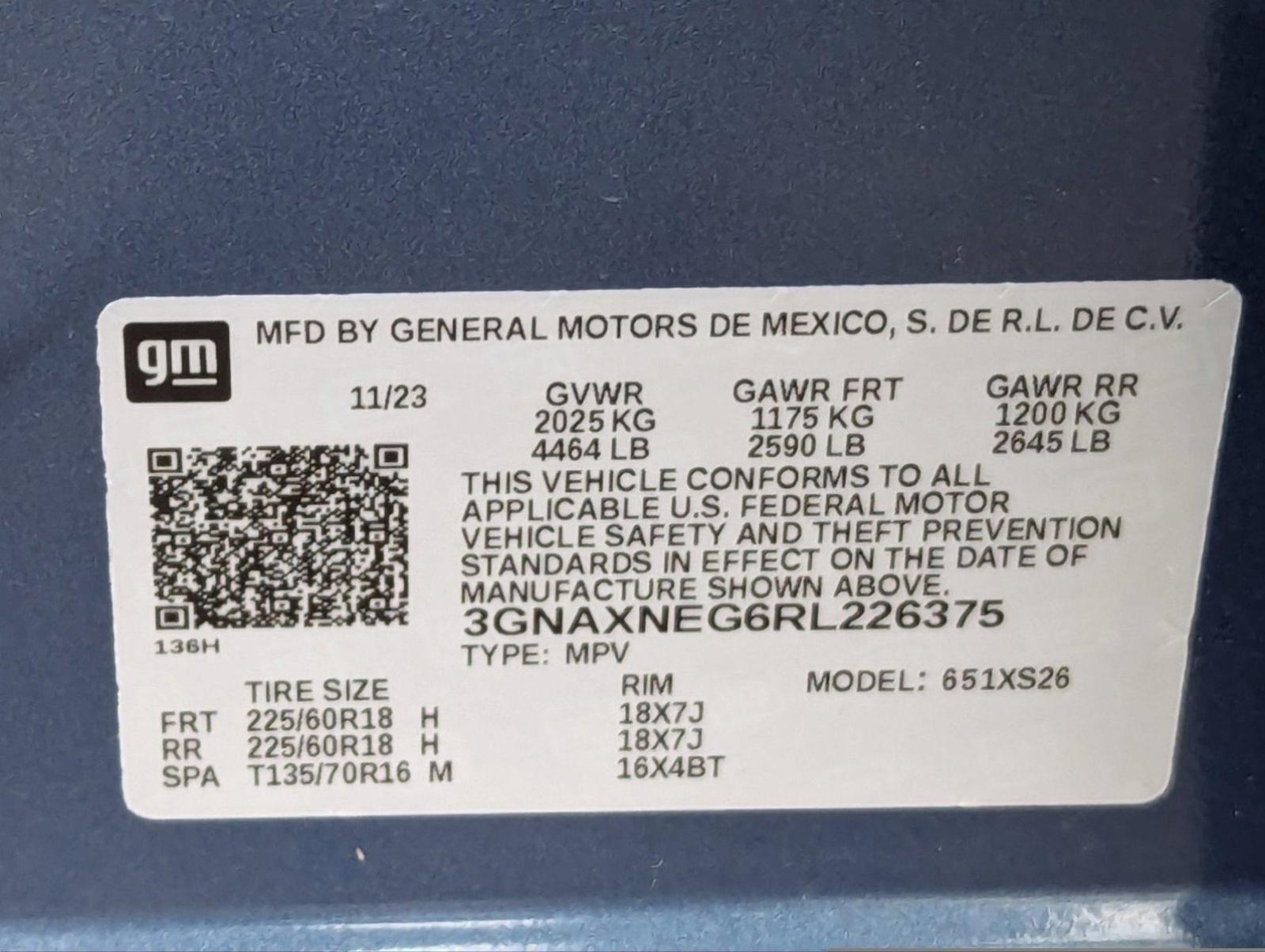 2024 Chevrolet Equinox Vehicle Photo in MIAMI, FL 33172-3015