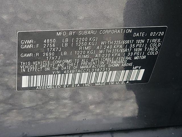 2020 Subaru Outback Vehicle Photo in PAWLING, NY 12564-3219