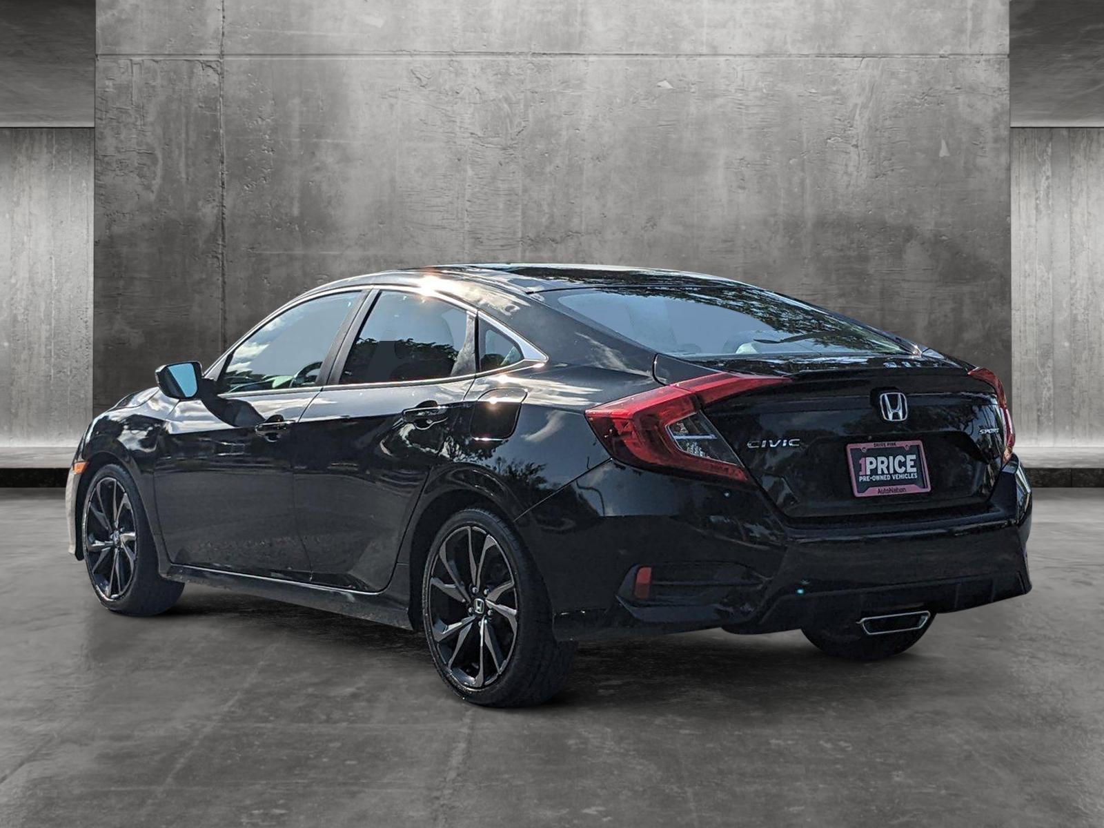 2019 Honda Civic Sedan Vehicle Photo in GREENACRES, FL 33463-3207