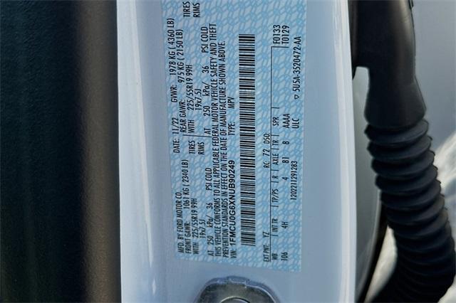 2022 Ford Escape Vehicle Photo in ELK GROVE, CA 95757-8703