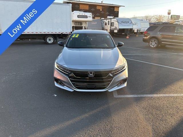 Used 2022 Honda Accord Sport with VIN 1HGCV1F35NA057271 for sale in Reno, NV