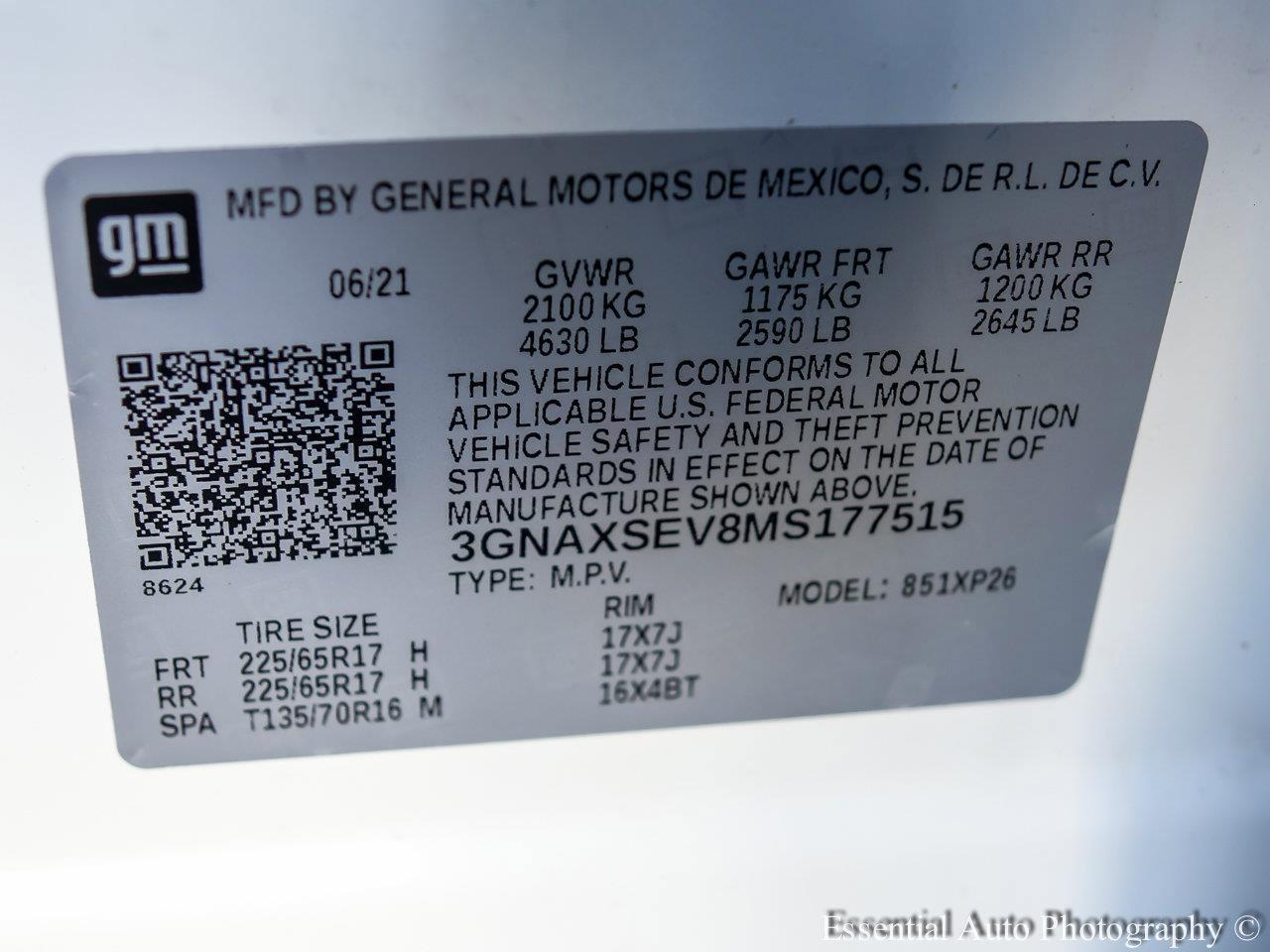 2021 Chevrolet Equinox Vehicle Photo in Saint Charles, IL 60174