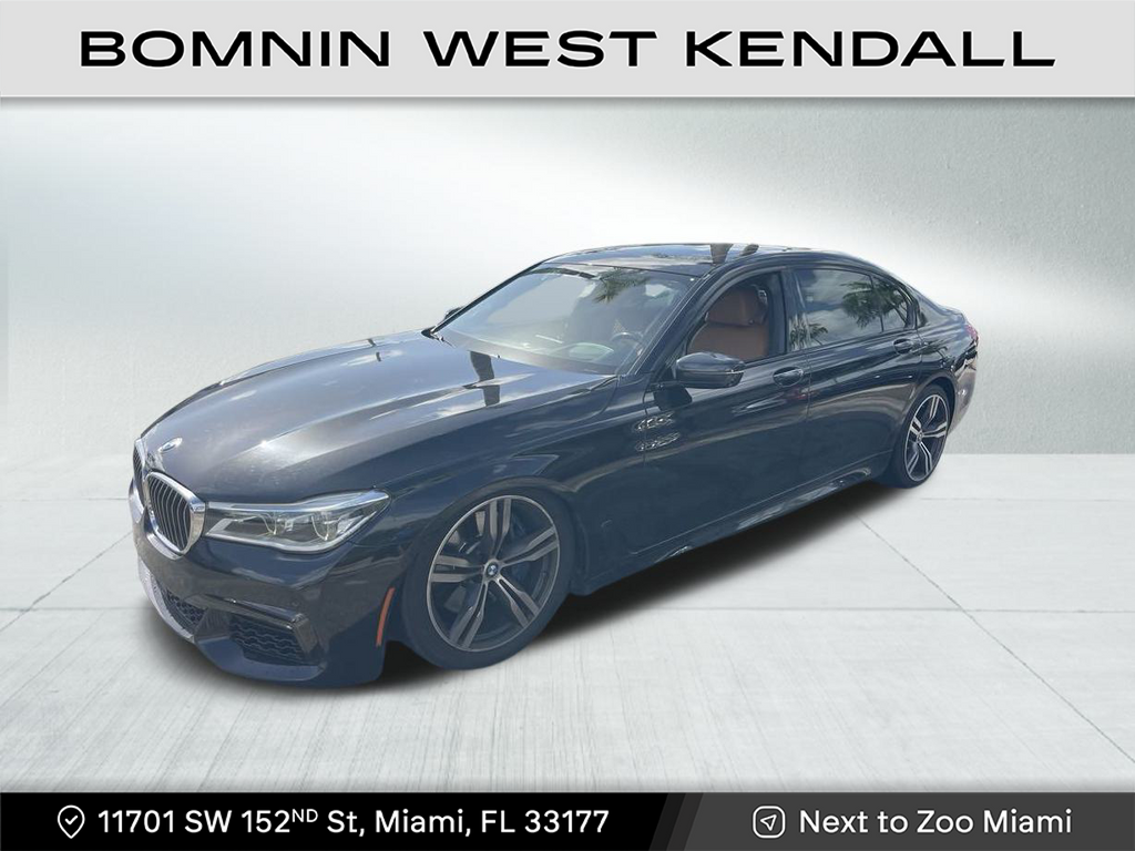 Used 2018 BMW 7 Series 750i with VIN WBA7F2C53JB238640 for sale in Miami, FL