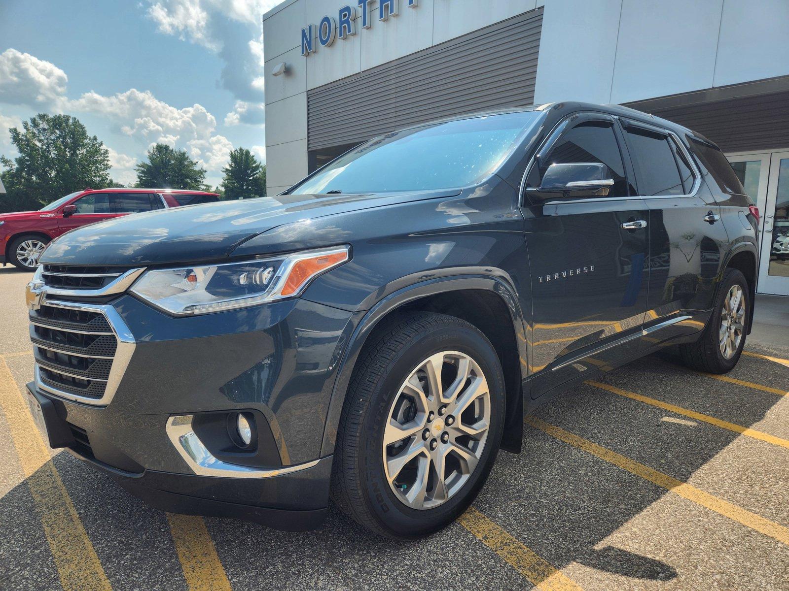 Used 2018 Chevrolet Traverse Premier with VIN 1GNERKKW8JJ128725 for sale in Menomonie, WI