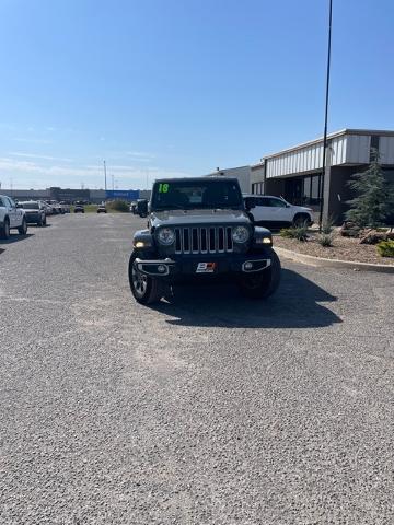 Used 2018 Jeep All-New Wrangler Unlimited Sahara with VIN 1C4HJXEN2JW249105 for sale in Woodward, OK