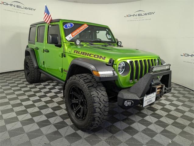 2019 Jeep Wrangler Unlimited Vehicle Photo in ENGLEWOOD, CO 80113-6708