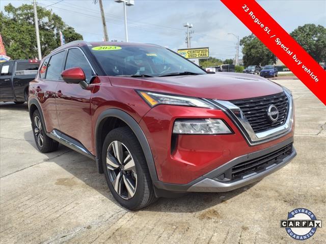 Used 2023 Nissan Rogue SL with VIN 5N1BT3CA2PC678260 for sale in Titusville, FL