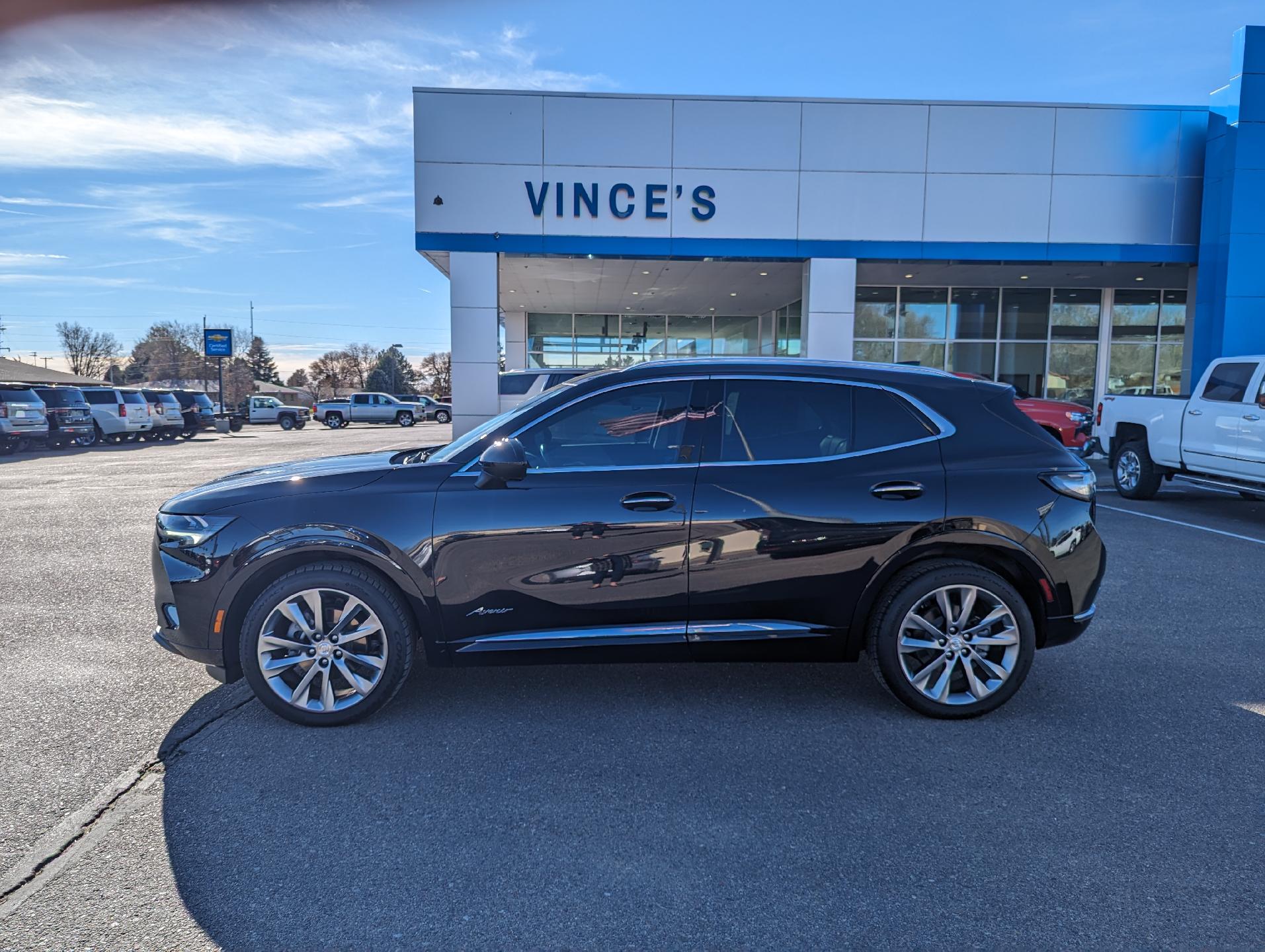 Used 2021 Buick Envision Avenir with VIN LRBFZSR41MD081069 for sale in Burlington, CO