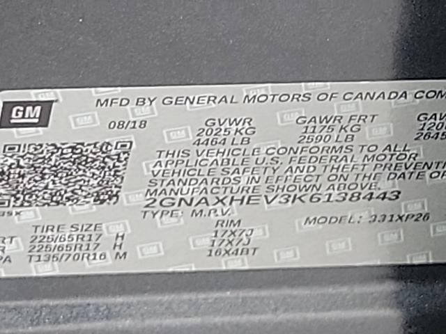 2019 Chevrolet Equinox Vehicle Photo in TREVOSE, PA 19053-4984