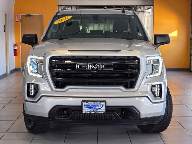 Certified 2021 GMC Sierra 1500 Elevation with VIN 3GTU9CED5MG455125 for sale in Glen Ellyn, IL