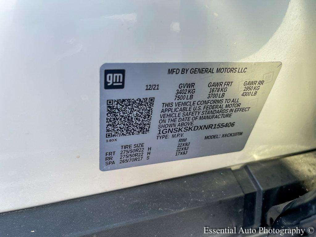 2022 Chevrolet Tahoe Vehicle Photo in AURORA, IL 60503-9326