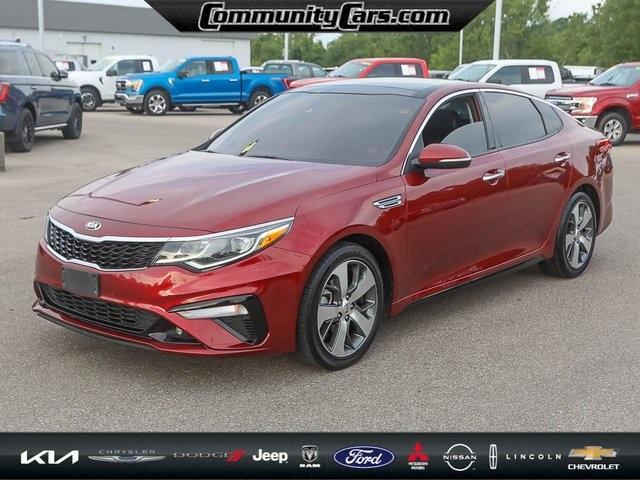 Used 2019 Kia Optima S with VIN 5XXGT4L36KG367554 for sale in Bloomington, IN